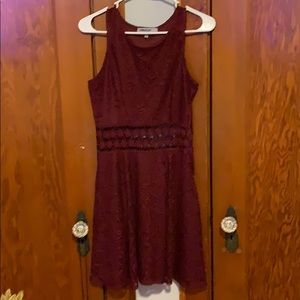 Maroon Dress